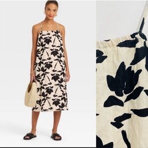 Linen dress from Target- a new day